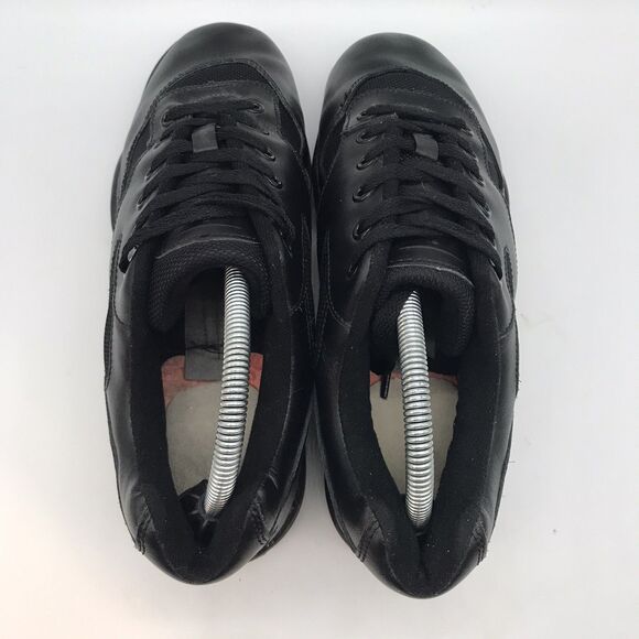 Revolution 901 Black Leather Split Sole Dance Shoe Women's 9.5 AD M Jazz Lace Up - Picture 6 of 12